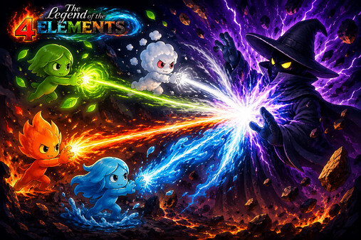 The Legend of the 4 Elements - capture d'écran 1 (gameplay PC)