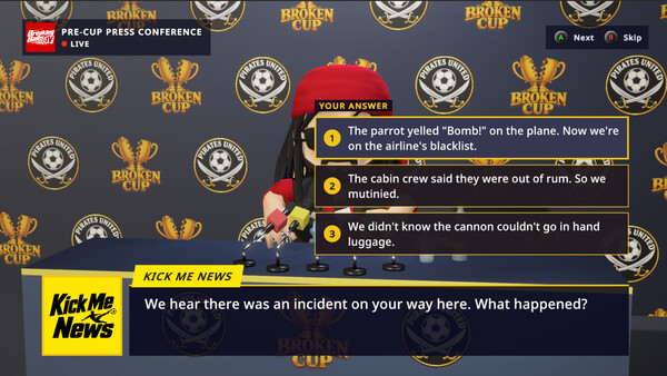 Broken Soccer - capture d'écran 2 (gameplay PC)