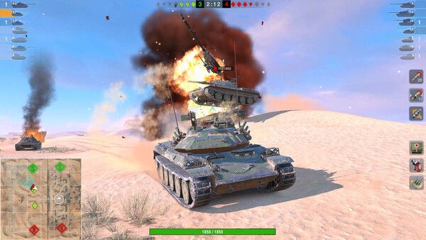 World of Tanks: Blitz - capture d'écran 3 (gameplay PC)