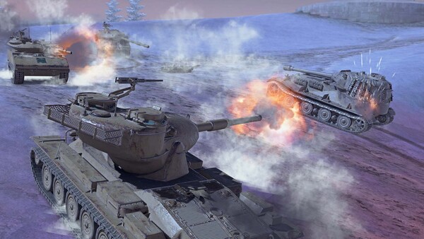 World of Tanks: Blitz - capture d'écran 4 (gameplay PC)