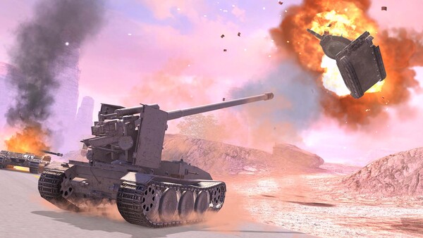 World of Tanks: Blitz - capture d'écran 6 (gameplay PC)