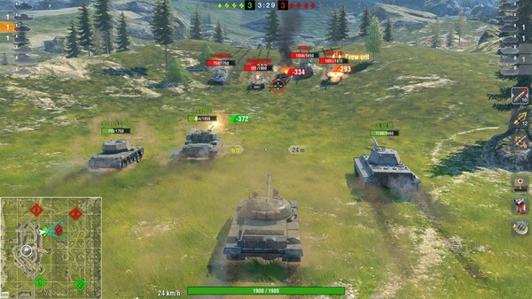 World of Tanks: Blitz - capture d'écran 2 (gameplay PC)