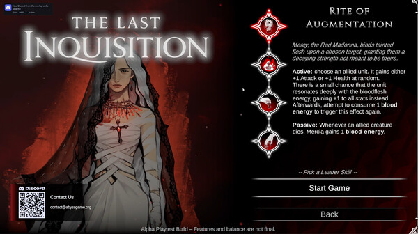 The Last Inquisition - capture d'écran 1 (gameplay PC)