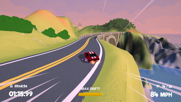 Turbo Hatchback Time Attack - capture d'écran 6 (gameplay PC)