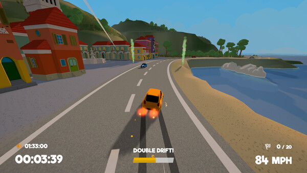 Turbo Hatchback Time Attack - capture d'écran 4 (gameplay PC)