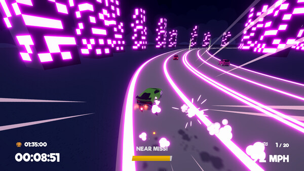 Turbo Hatchback Time Attack - capture d'écran 5 (gameplay PC)