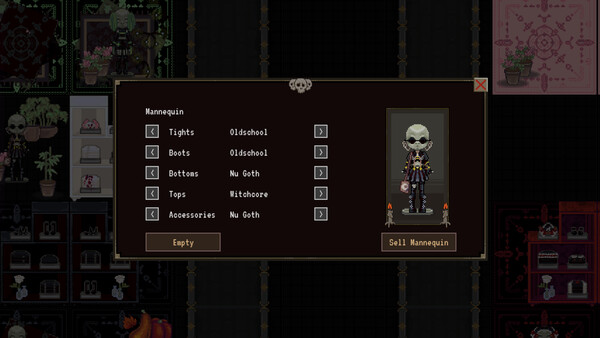 Crow's Curated Closet: Shop Simulator - capture d'écran 3 (gameplay PC)
