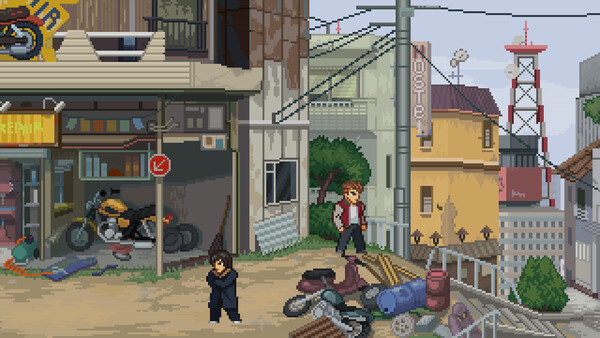 The Concrete Sutra #1 - capture d'écran 3 (gameplay PC)
