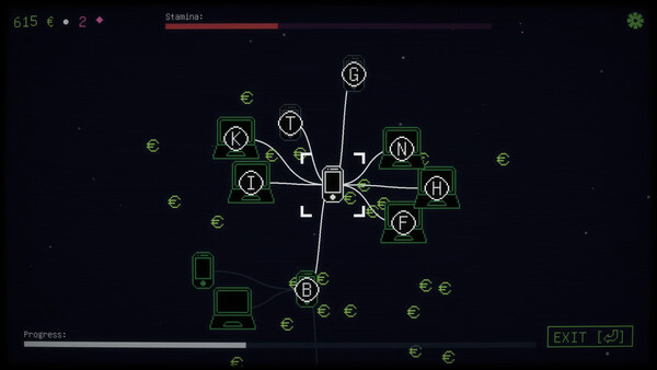 Hack 42: Typing Incremental - capture d'écran 1 (gameplay PC)
