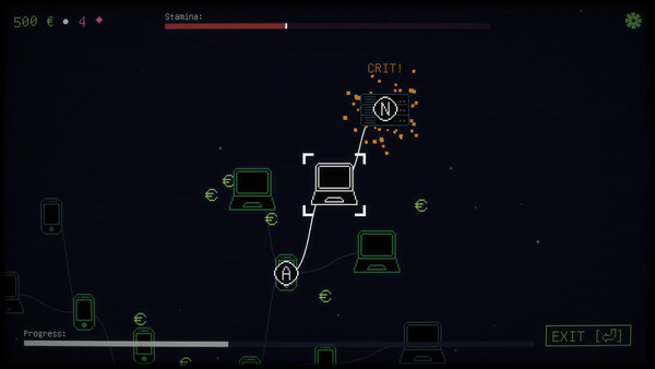 Hack 42: Typing Incremental - capture d'écran 3 (gameplay PC)