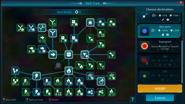 Astromental Incremental - capture d'écran 2 (gameplay PC)