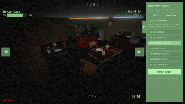 Observation Protocol - capture d'écran 2 (gameplay PC)