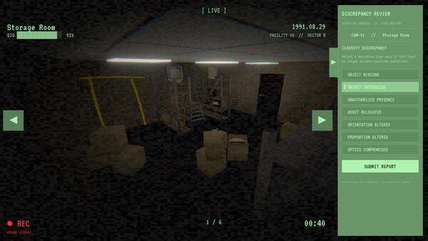 Observation Protocol - capture d'écran 1 (gameplay PC)