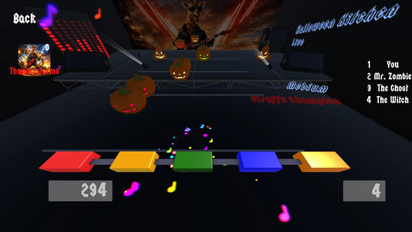Giraffe Champion 3: Halloween Party & the Ghost Guitar - capture d'écran 2 (gameplay PC)