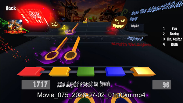 Giraffe Champion 3: Halloween Party & the Ghost Guitar - capture d'écran 5 (gameplay PC)