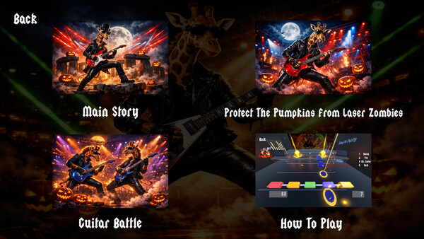 Giraffe Champion 3: Halloween Party & the Ghost Guitar - capture d'écran 4 (gameplay PC)