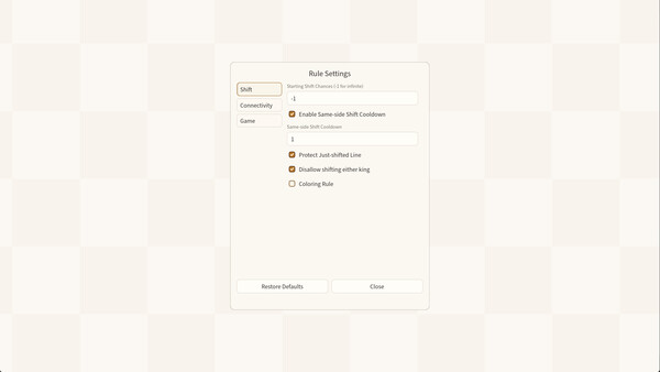 Shift Chess - capture d'écran 6 (gameplay PC)
