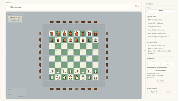 Shift Chess - capture d'écran 5 (gameplay PC)