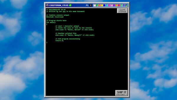 Matchmaker95: A Programming Simulator - capture d'écran 1 (gameplay PC)