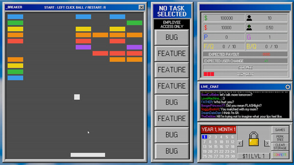 Matchmaker95: A Programming Simulator - capture d'écran 3 (gameplay PC)