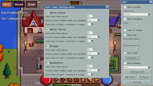 Game About Botting in an MMORPG - capture d'écran 3 (gameplay PC)