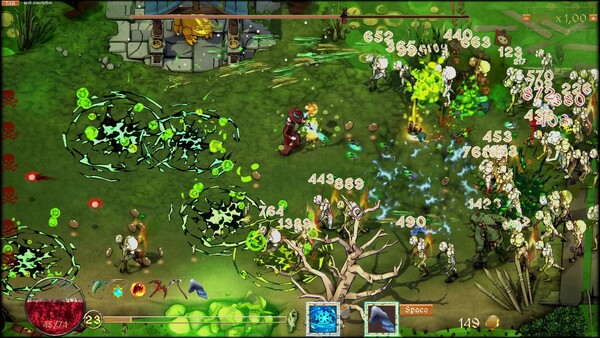 For The Cat! Sorcerer's Revenge - capture d'écran 4 (gameplay PC)