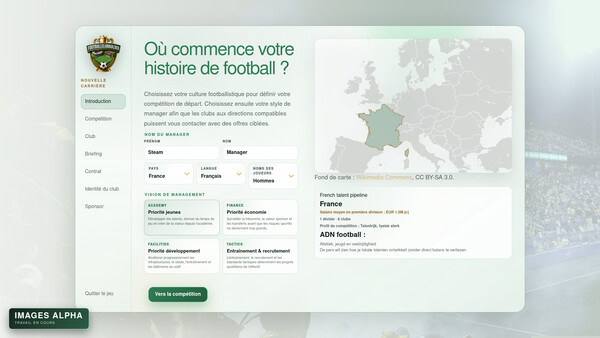 Football Club Builder - capture d'écran 6 (gameplay PC)