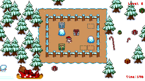 Ho Ho Ho Sokoban - capture d'écran 3 (gameplay PC)