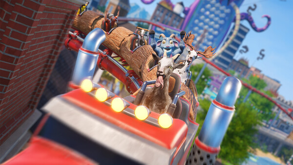 Goat Simulator 3: Ticket to Dizzyworld - capture d'écran 1 (gameplay PC)