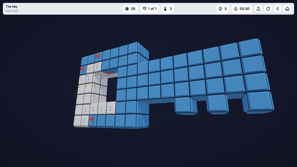 Cube Sweeper: 3D Minesweeper - capture d'écran 4 (gameplay PC)