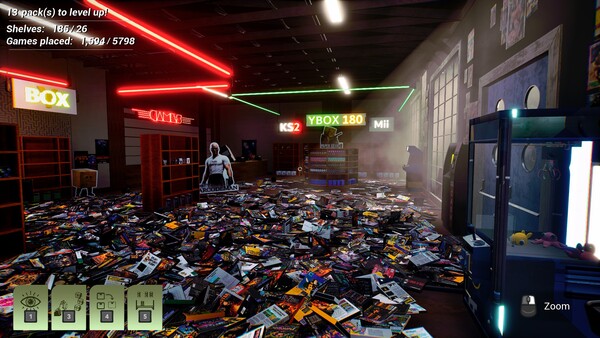 My Cat Scattered Games: Tidy Videogame Supermarket - capture d'écran 1 (gameplay PC)
