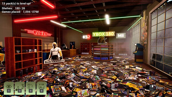 My Cat Scattered Games: Tidy Videogame Supermarket - capture d'écran 6 (gameplay PC)