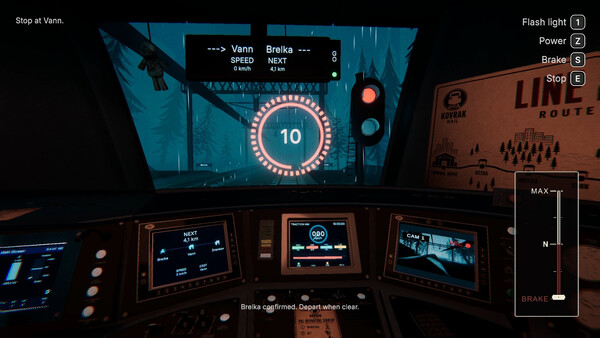 Night Train Simulator: Blackout - capture d'écran 6 (gameplay PC)