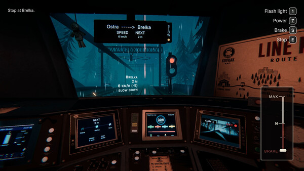 Night Train Simulator: Blackout - capture d'écran 1 (gameplay PC)