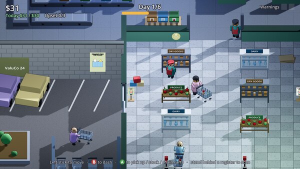 Cleanup On Aisle 3 - capture d'écran 1 (gameplay PC)