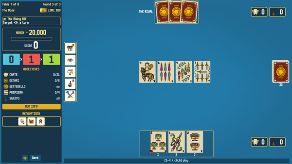 Scopa Sweep - capture d'écran 4 (gameplay PC)