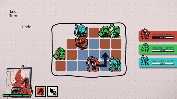 Hitherto: School of Swordcery and Shieldjuration - capture d'écran 2 (gameplay PC)