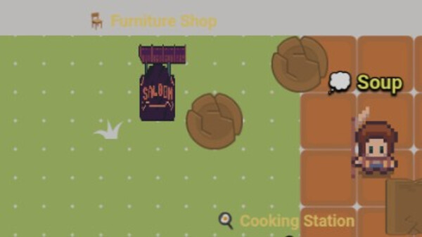 Tiny Garden Café - capture d'écran 3 (gameplay PC)