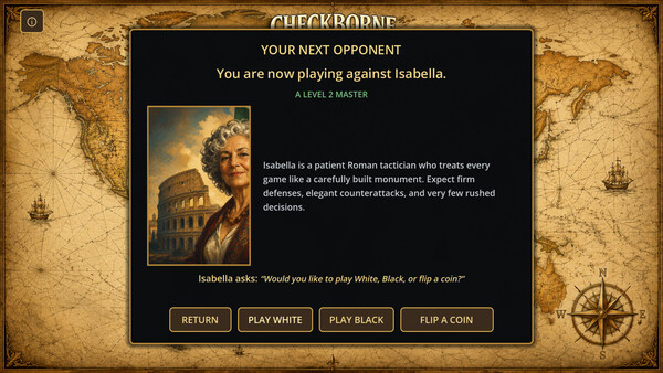 Checkborne: A Chess Adventure - capture d'écran 3 (gameplay PC)