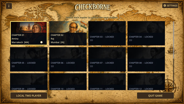 Checkborne: A Chess Adventure - capture d'écran 6 (gameplay PC)