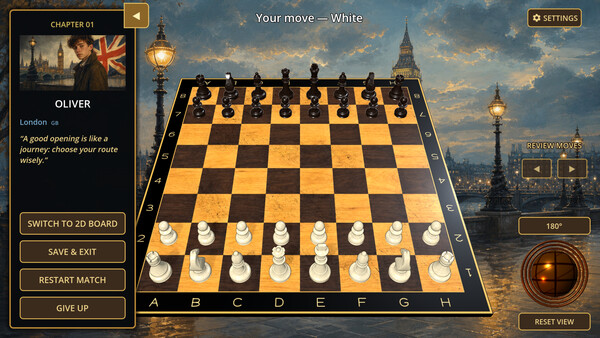 Checkborne: A Chess Adventure - capture d'écran 1 (gameplay PC)