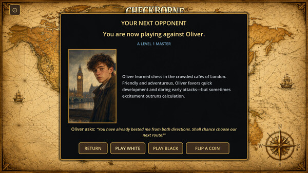 Checkborne: A Chess Adventure - capture d'écran 5 (gameplay PC)