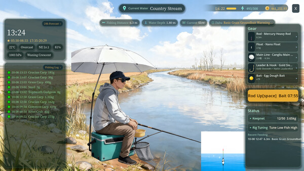 Panda Fishing: The Way of Angling - capture d'écran 2 (gameplay PC)