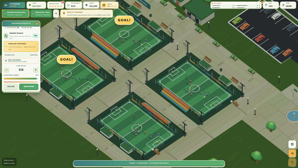 Pitchside Empire - capture d'écran 4 (gameplay PC)