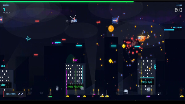 Sky Strike Overdrive - capture d'écran 1 (gameplay PC)