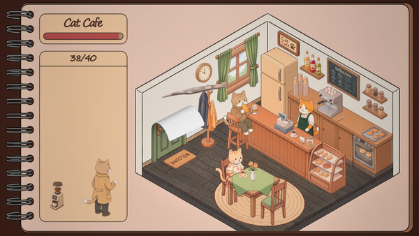 Cat Rooms: Sticker Decor! - capture d'écran 3 (gameplay PC)