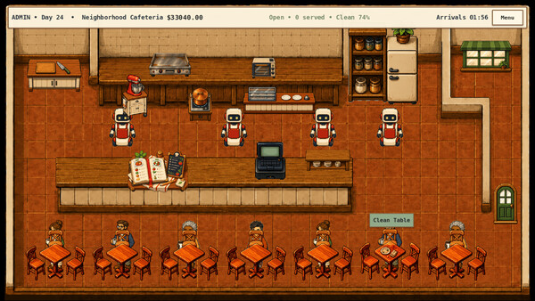 Byte Bistro - capture d'écran 5 (gameplay PC)