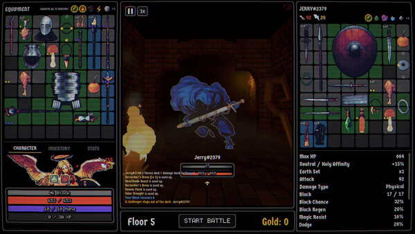 Dungeonbound - capture d'écran 3 (gameplay PC)