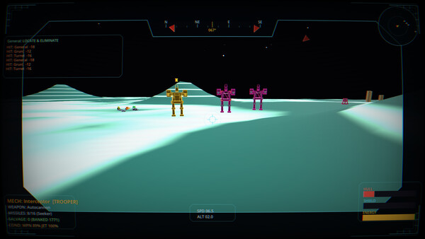 Mercenaries Of Vector - capture d'écran 5 (gameplay PC)