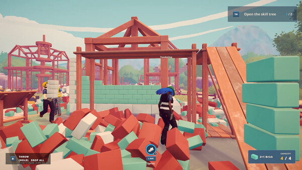 Brick by Brick: Tidy Up the Small Town! - capture d'écran 3 (gameplay PC)